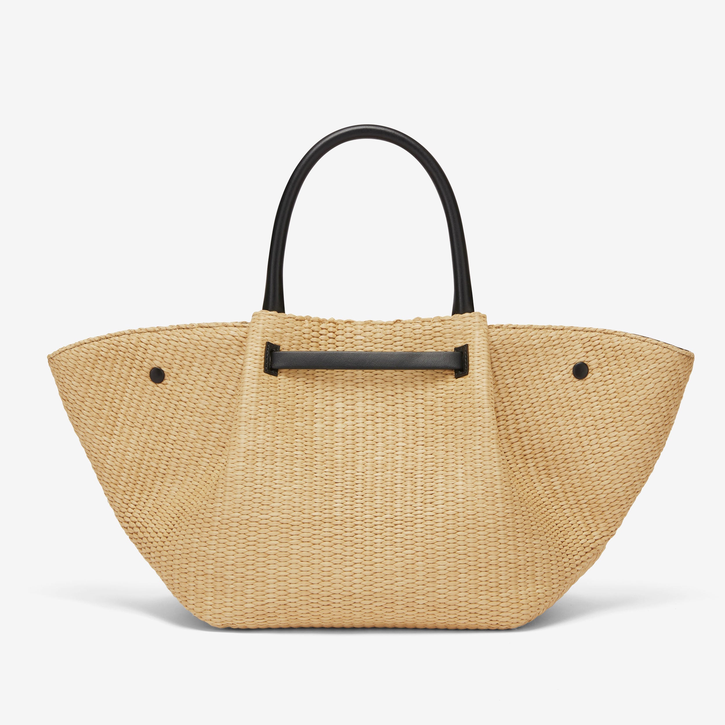 The Midi New York - warm raffia black smooth
