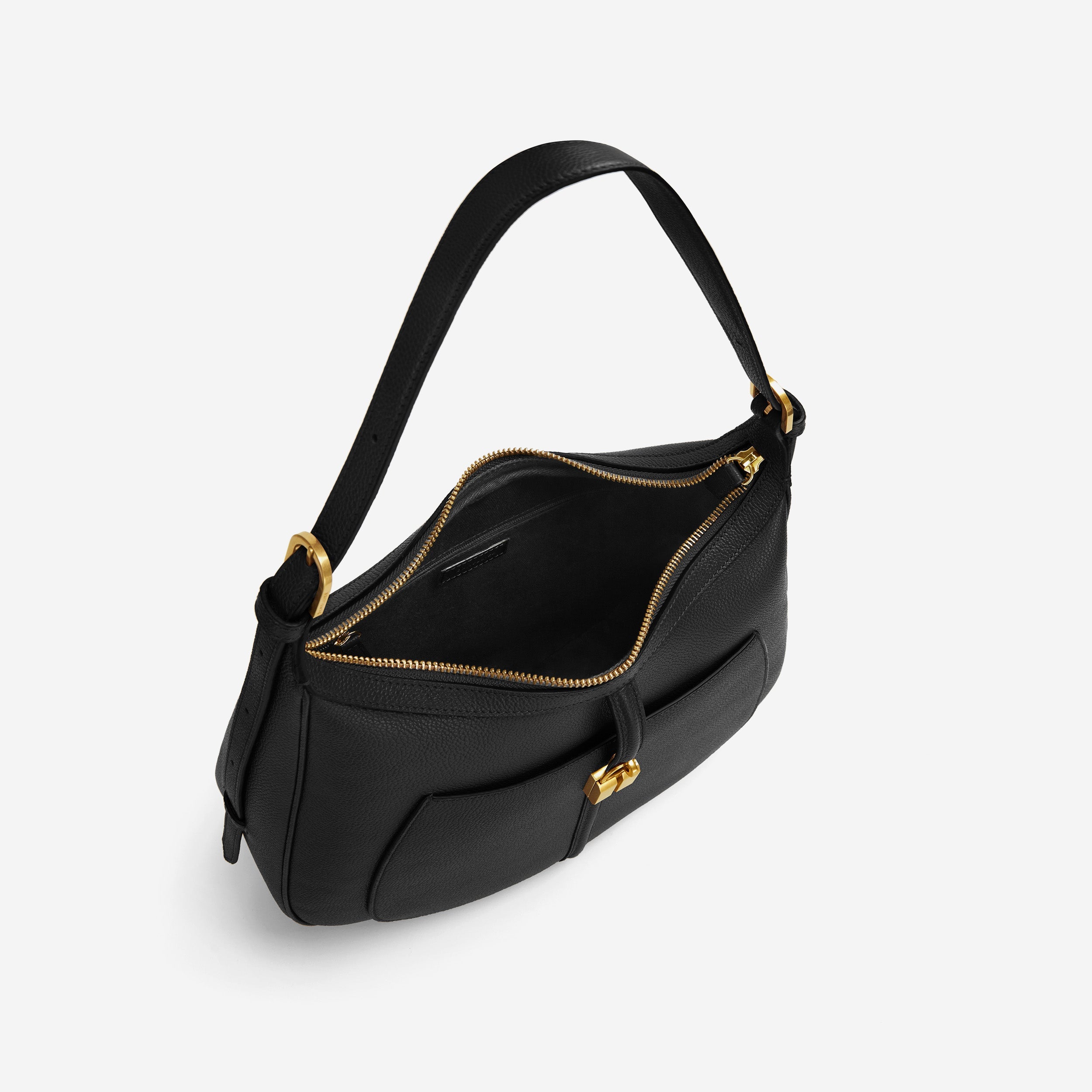 Le Hobo Siena - noir à petit grain