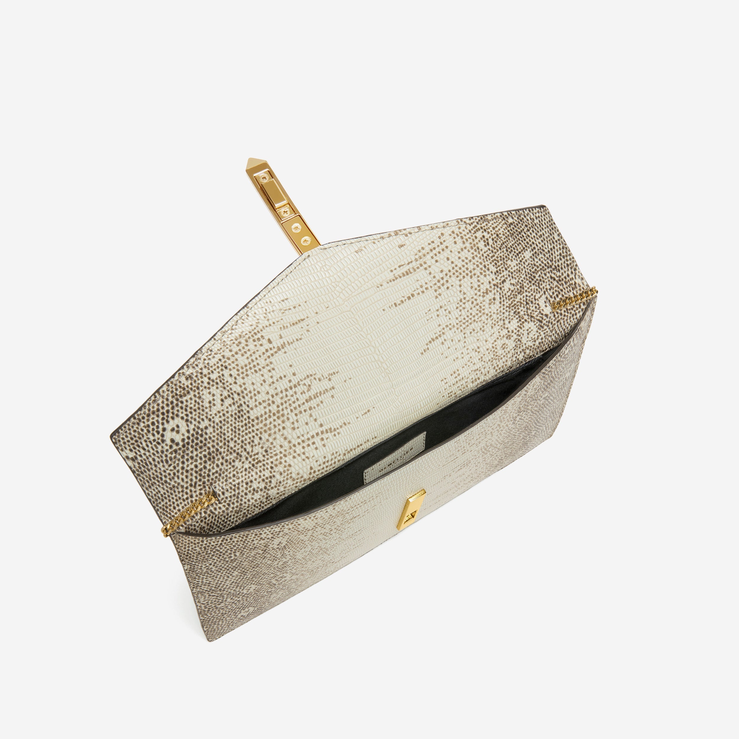 The Tokyo Clutch - natural lizard-effect