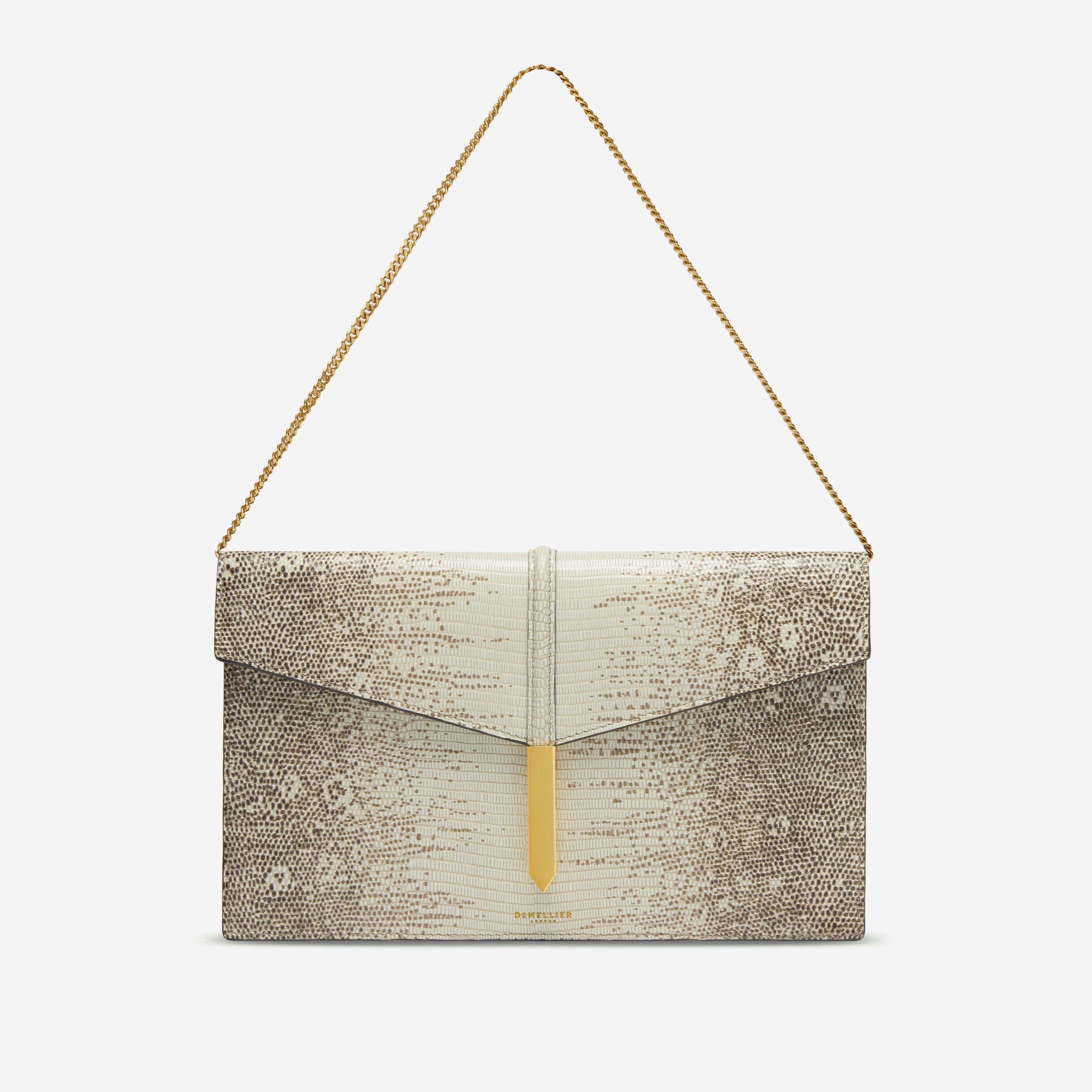 The Tokyo Clutch - natural lizard-effect