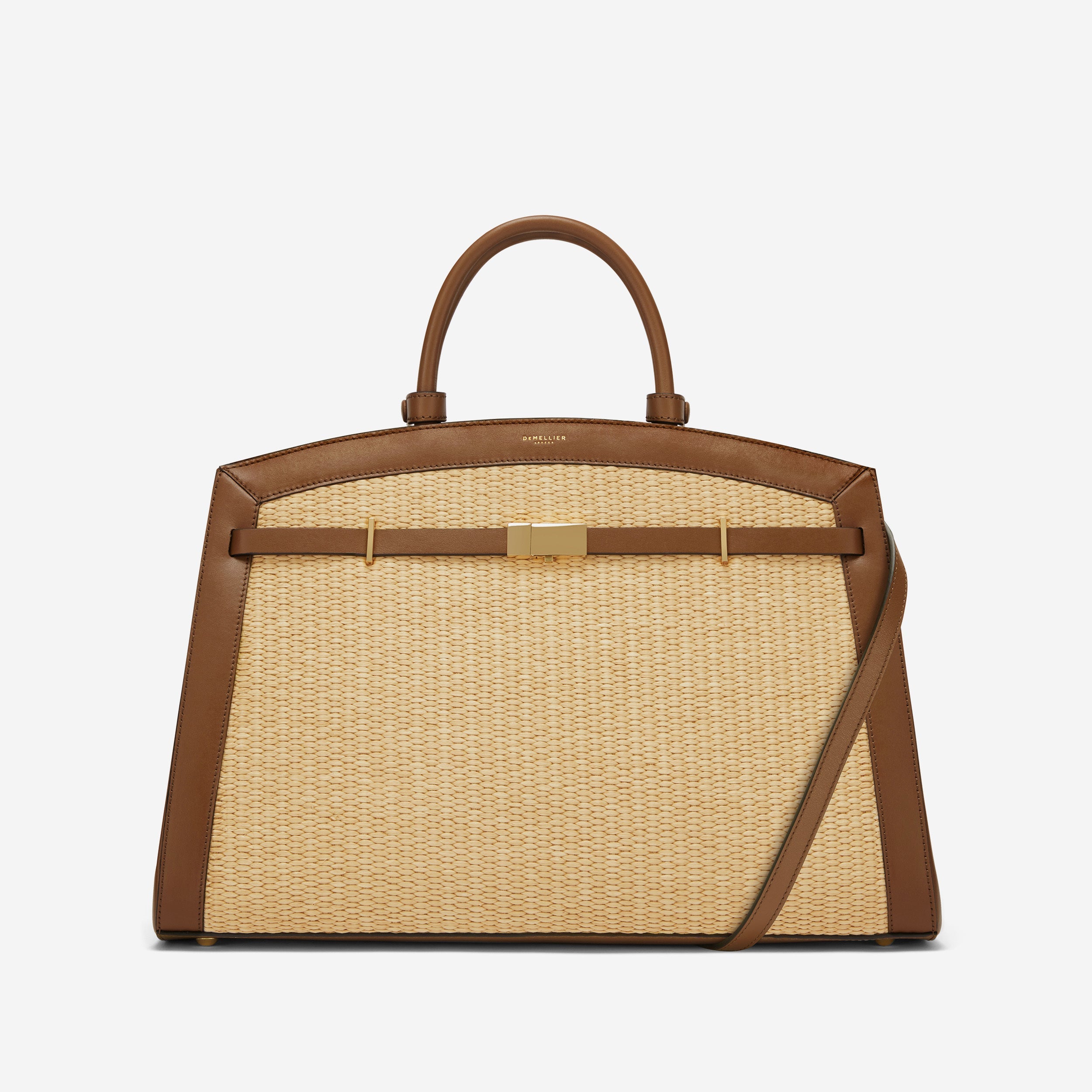 The Hudson - warm raffia tan smooth