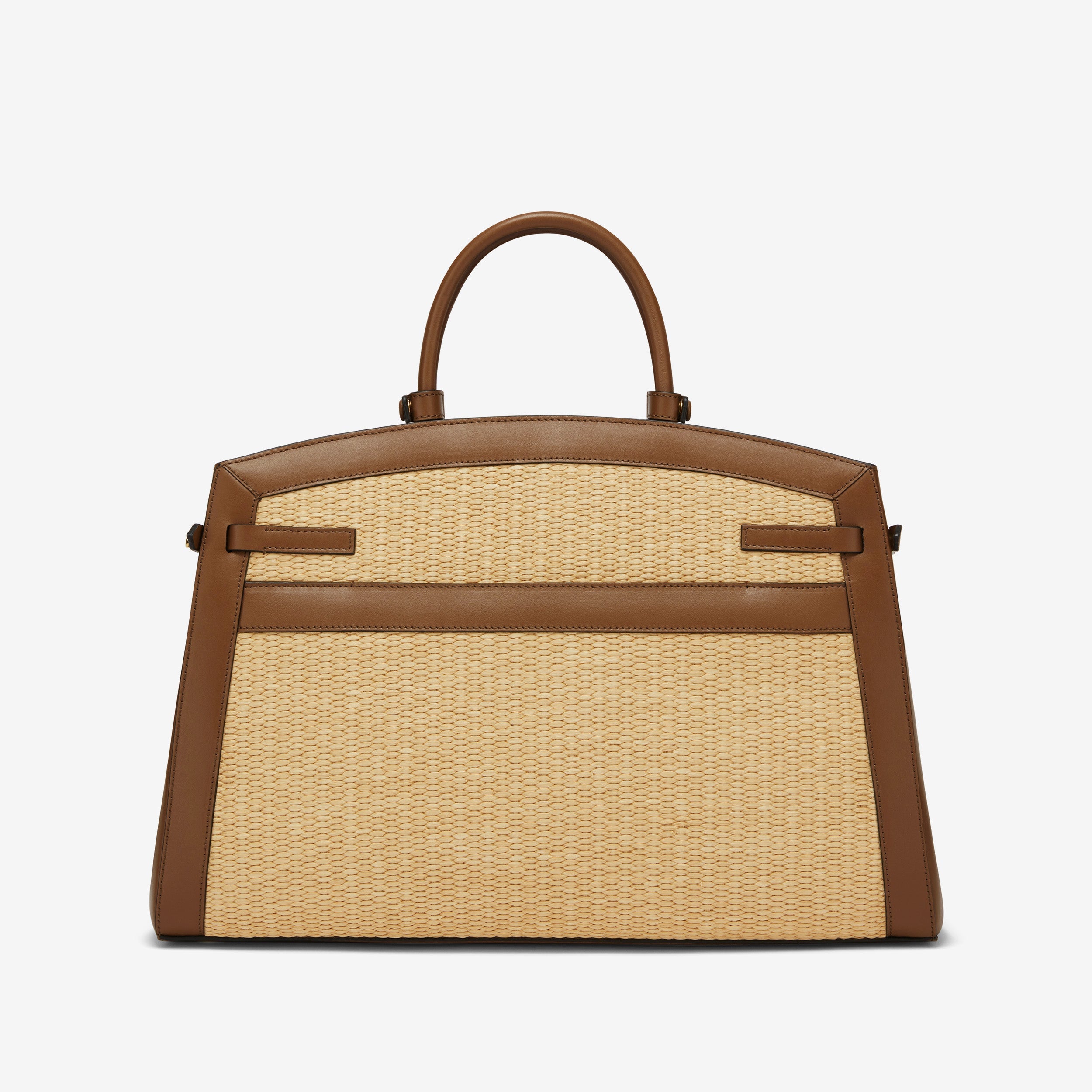 The Hudson - warm raffia tan smooth