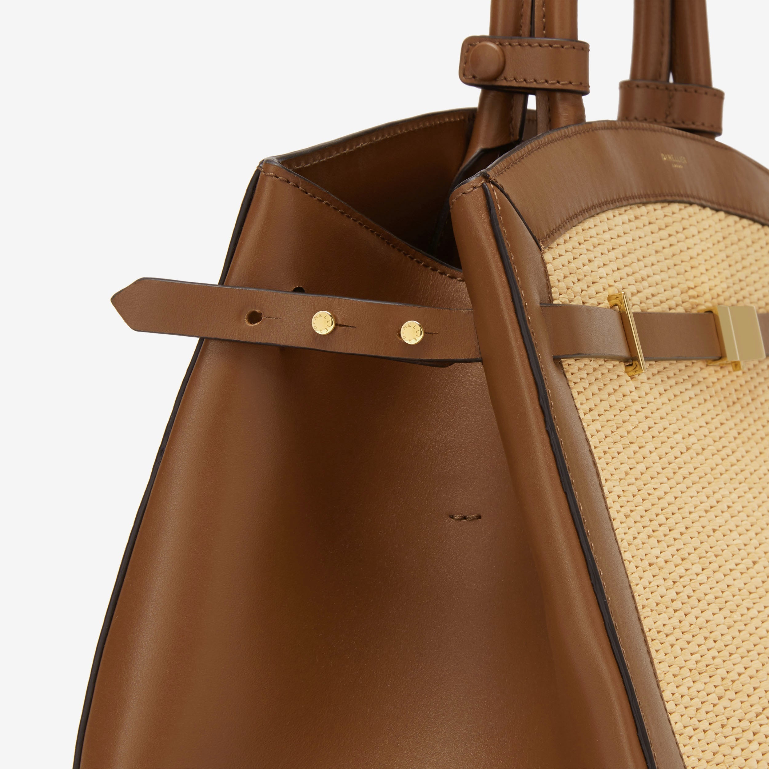 The Hudson - warm raffia tan smooth