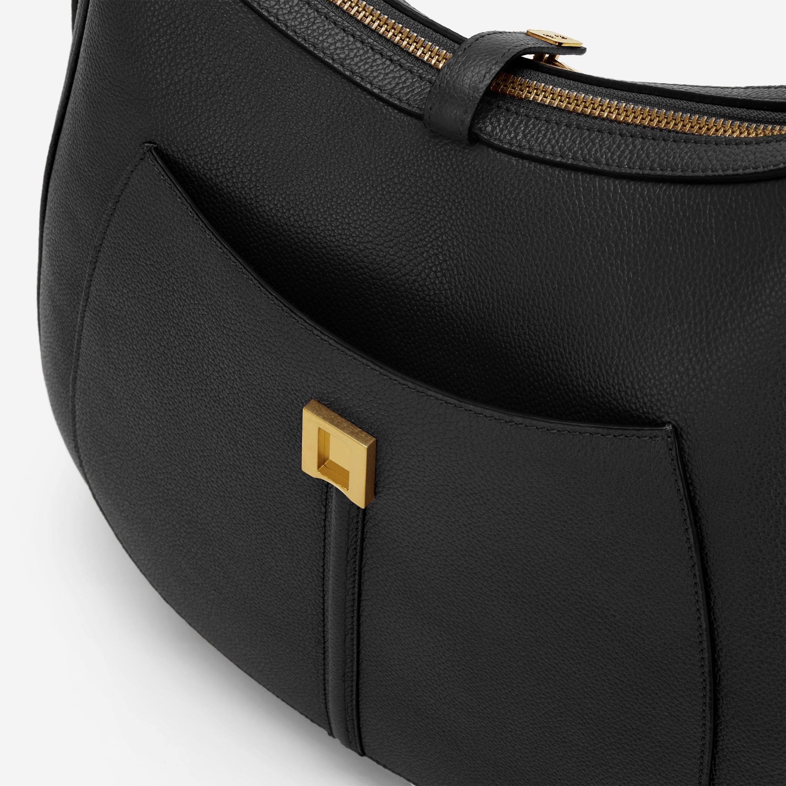 Der Siena Hobo – schwarzes Feinkorn