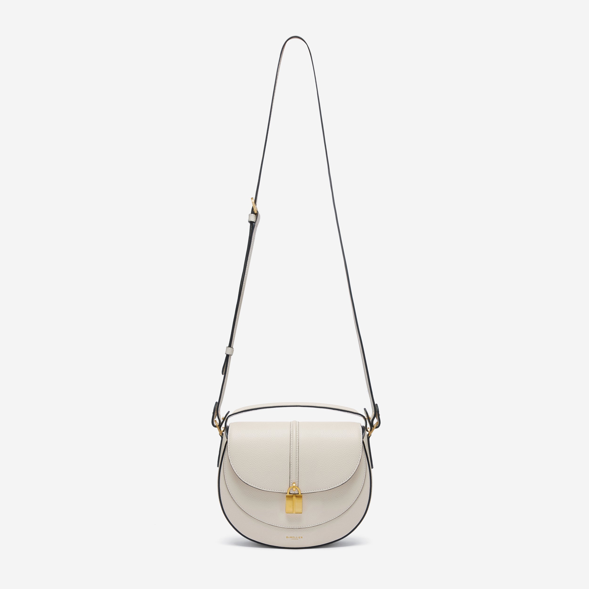The Siena Saddle - off-white small grain