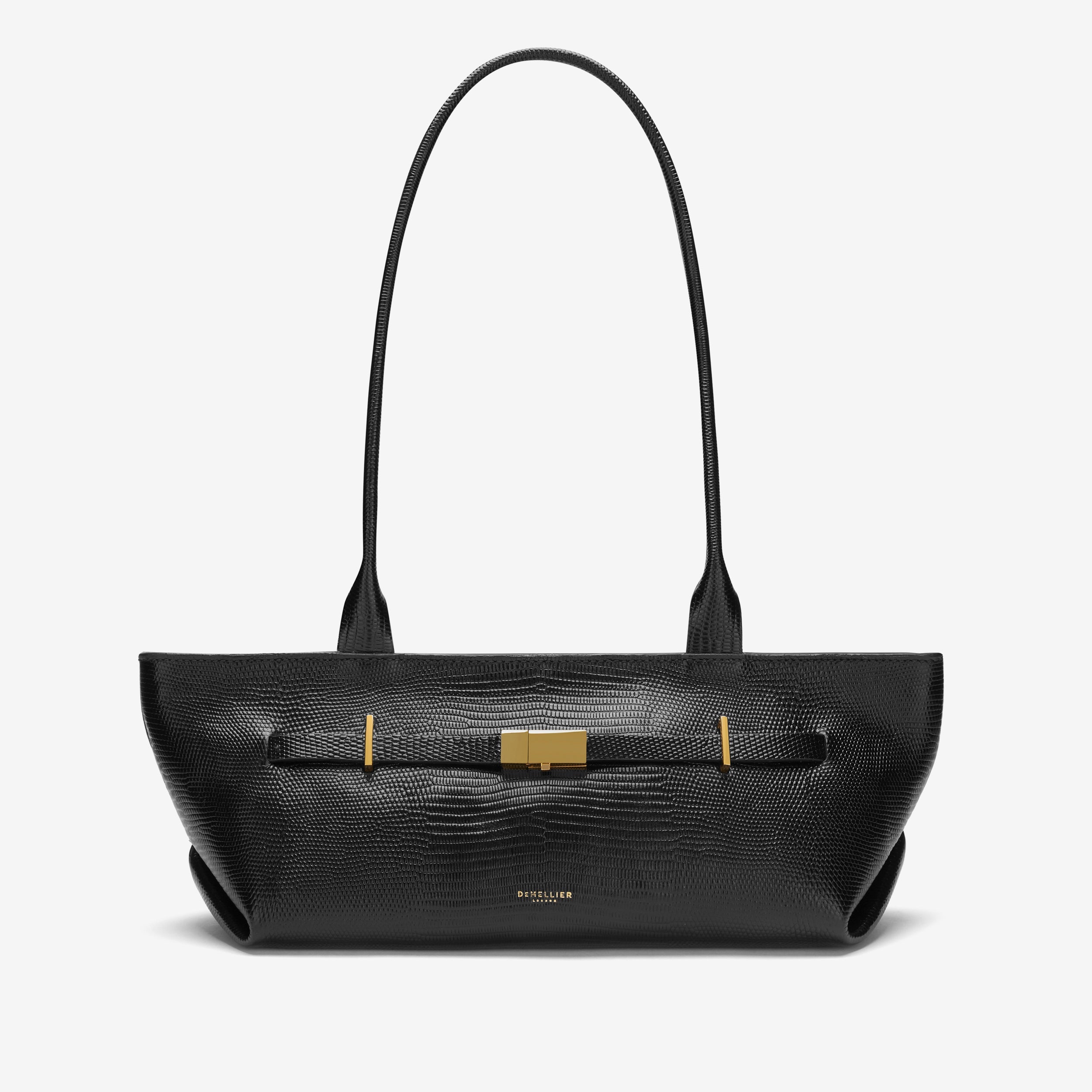 The New York Shoulder - black lizard-effect