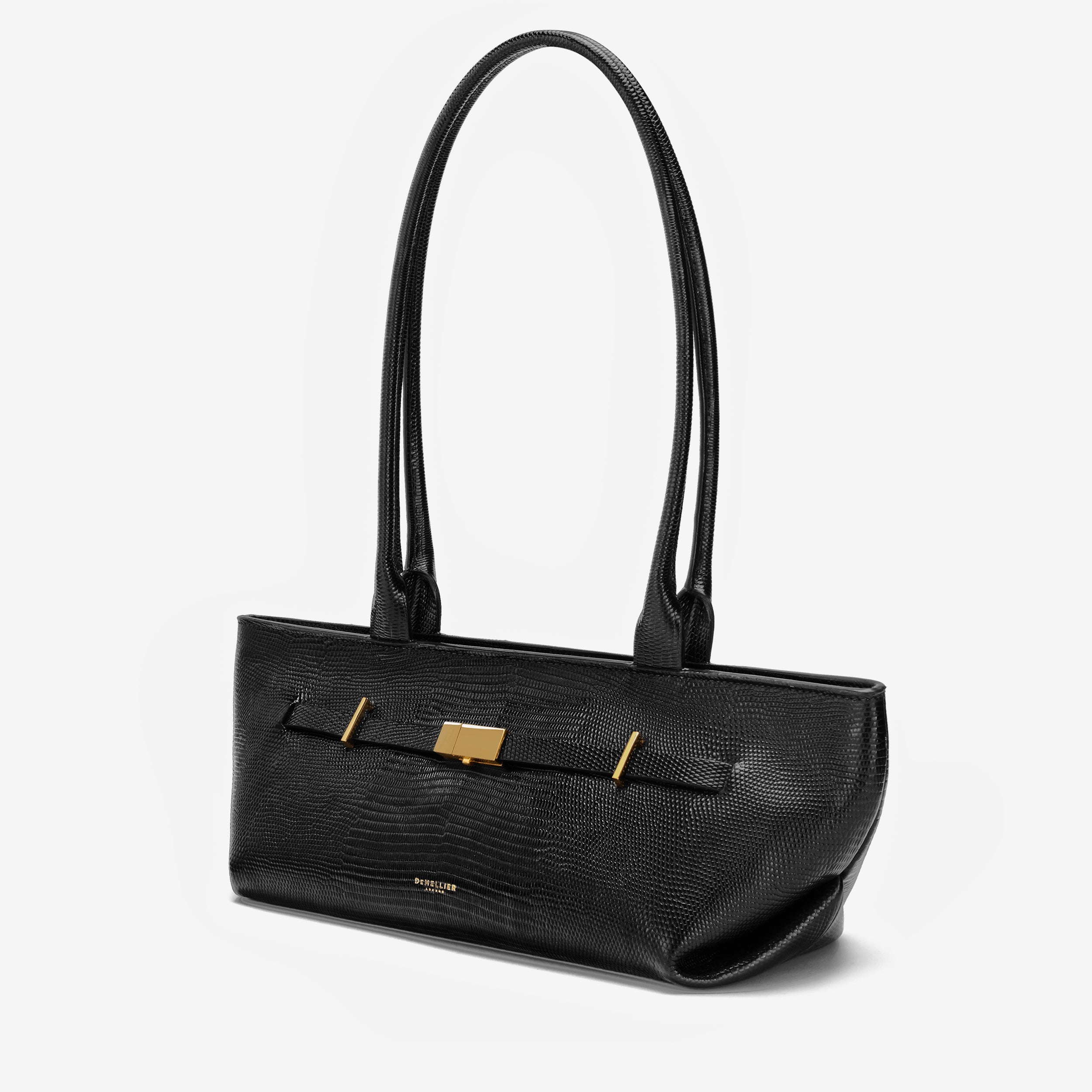 The New York Shoulder - black lizard-effect